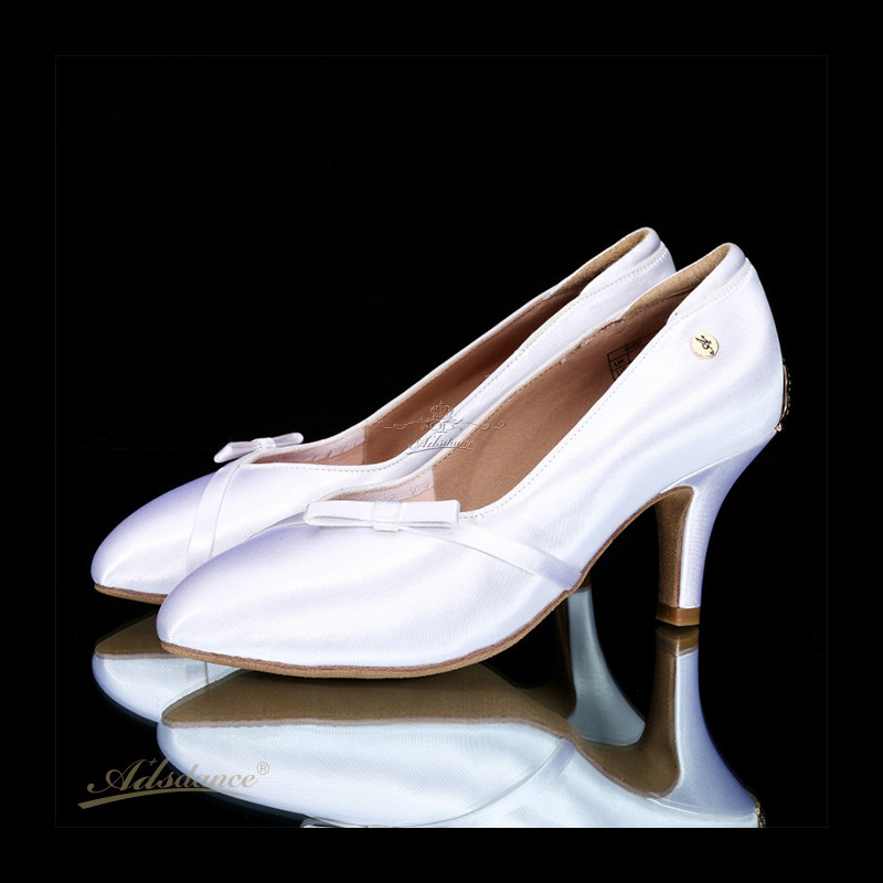ADSdance Latin dance modern dance shoes women's new professional dance shoes A5801 British GB satin
