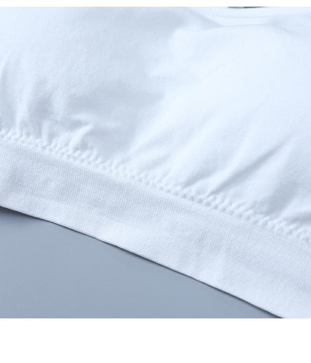 Phần cotton mỏng vest vest đẹp lưng áo lót nữ học sinh nữ sinh trung học không có vòng thép quấn ngực ống hàng đầu - Ống áo ngực học sinh