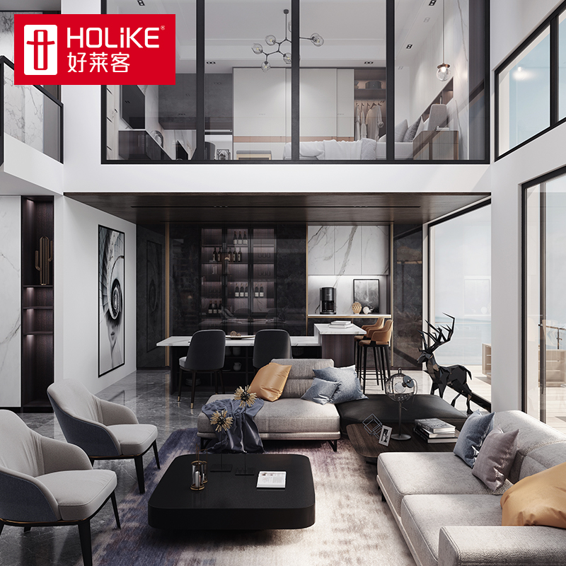 Hollyoaks Whole House Custom Bedroom Wardrobe Custom Sliding Door Guest Restaurant Kitchen Cloakroom Study Set Customization