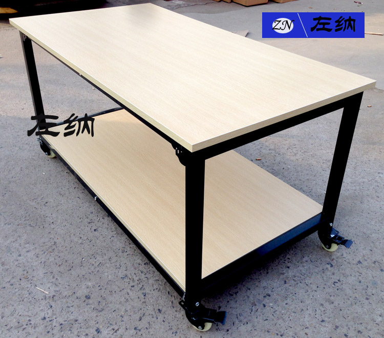 Anti-static workbench workshop with pulley operation table factory table test table load-bearing table mobile workbench