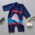 Đồ bơi mới cho trẻ em áo tắm một mảnh cho bé trai hoạt hình kem chống nắng lướt phù hợp với đồ bơi trẻ em ngoài trời Bộ đồ bơi của Kid