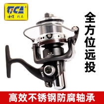 Stainless steel quick brake fishing wheel full metal head spinning wheel dita fishing wheel CNC forging process winder