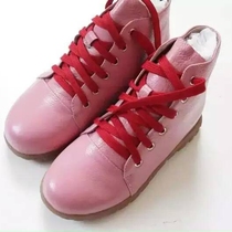 Foot home leather long and short legs fill up high foot valgus correction Flat foot correction Foot valgus correction Custom shoes