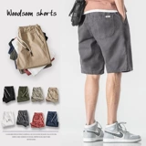 Летние шорты для отдыха, хлопковые пляжные штаны, оверсайз, свободный прямой крой