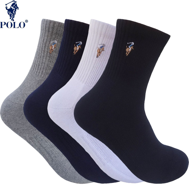 Polo Paul Autumn and Winter Thickened Sports Men's Socks, Sweat-Absorbent Towel Bottom Terry Men's Mid-High Tube Seamless Warm Short Socks Polo Paul Autumn and Winter Thickened Sports Men's Socks, Sweat-Absorbent Towel Bottom Terry Men's Mid-High Tube Seamless Warm Short Socks