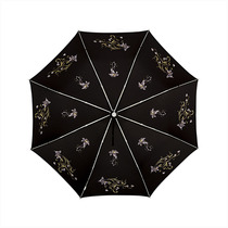 Wedekind sunshade creative umbrella Ultra-light ultra-fine sun umbrella Folding vinyl business umbrella Rain and rain dual-use umbrella