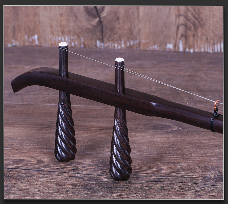 Ebony Bắc Kinh erhu Tô Châu Jing Erhu nhạc cụ đệm nhạc chuyên nghiệp mun xipi hai nhà máy vàng trực tiếp phụ kiện giao hàng - Nhạc cụ dân tộc saotruc maomeo