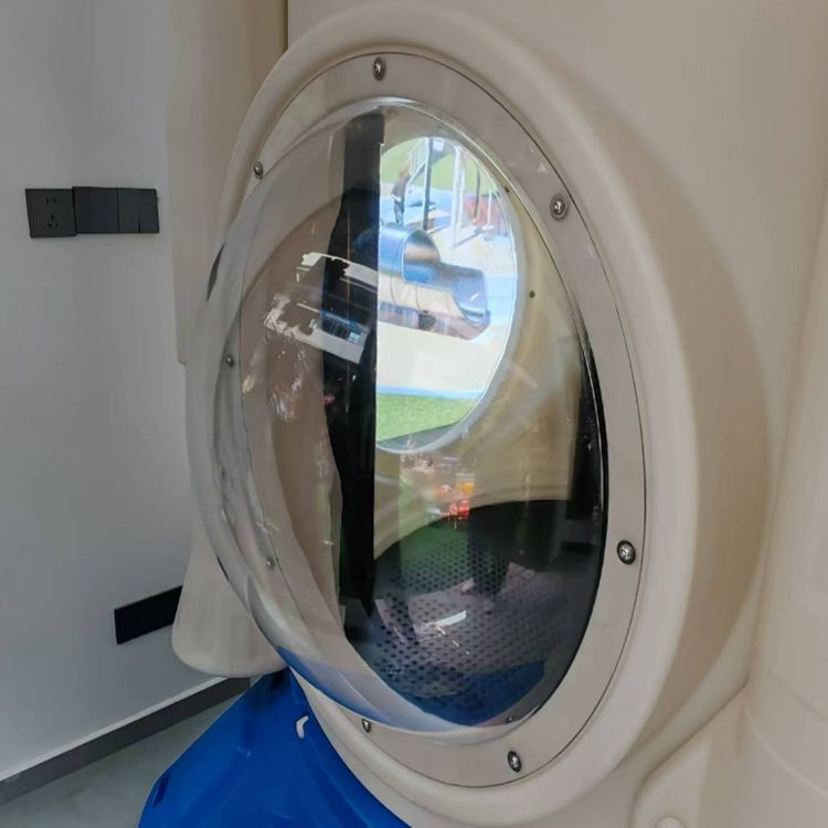 Children's Outdoor Slide Transparent Mirror Round Plexiglass Cover Acrylic Community Kindergarten Slide Accessories