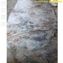  Germany imported ultra-thin rock board flexible bendable stone Topsoil exterior wall soft porcelain large size thin slate reference