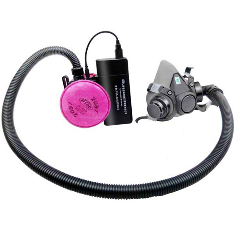 5V Kangben electric air supply gas mask 6200 with 2091 filter cotton anti-formaldehyde chemical gas welding fume