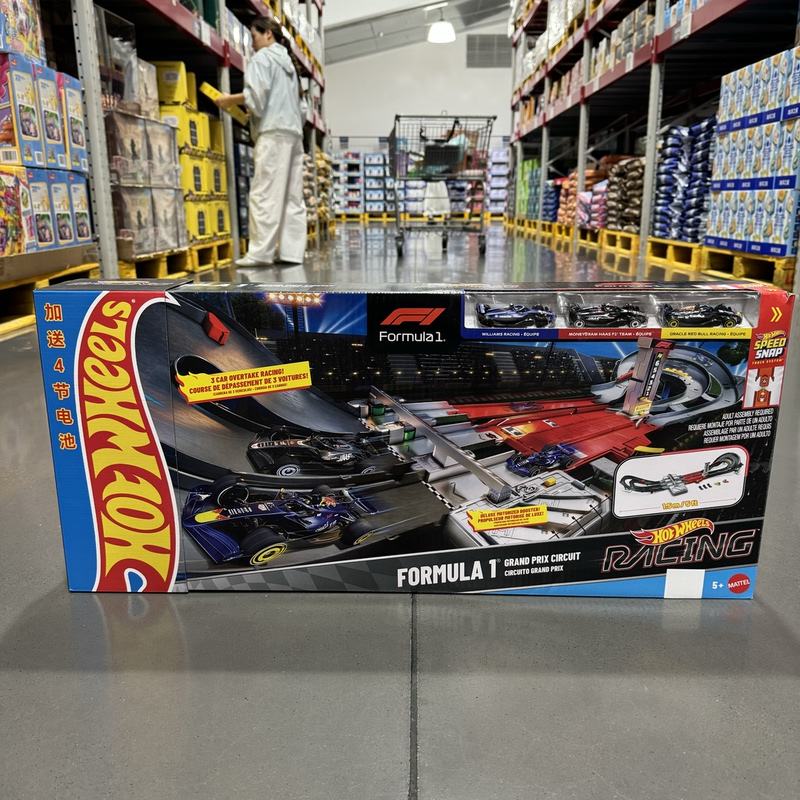 Sam Toys Hot Wheels Electric F1 Grand Prix Remote Control Track Car Children's Day Toy Gift