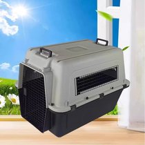 Teddy Ginosa MoLabrador Mid Sized Canine Dog Cage Aerial Box Metal Window Breathable Safety Aircraft Cage