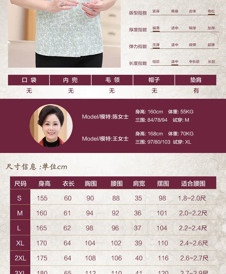 Phụ nữ trung niên áo choàng thêu tay áo sơ mi ngắn tay màu xanh lá cây của phụ nữ - Phụ nữ cao cấp đầm dạ hội trung niên cho người mập