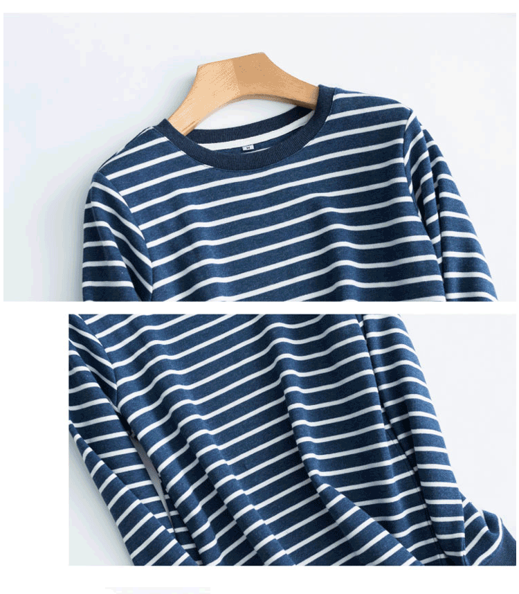 Kiến thức mới về cuộc sống tốt sọc cotton đan có thể được mặc bên ngoài nam và nữ những người yêu thích bộ đồ thể thao phù hợp với đồ ngủ các kiểu đồ bộ mặc ở nhà đẹp