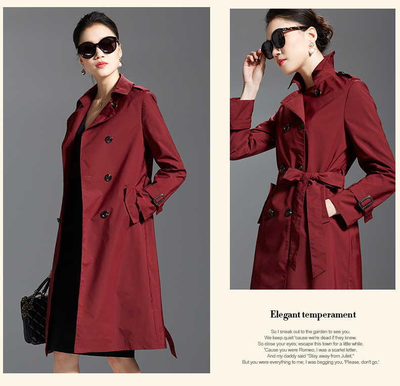 Trench pour femme en Polyester - Ref 3227899 Image 14