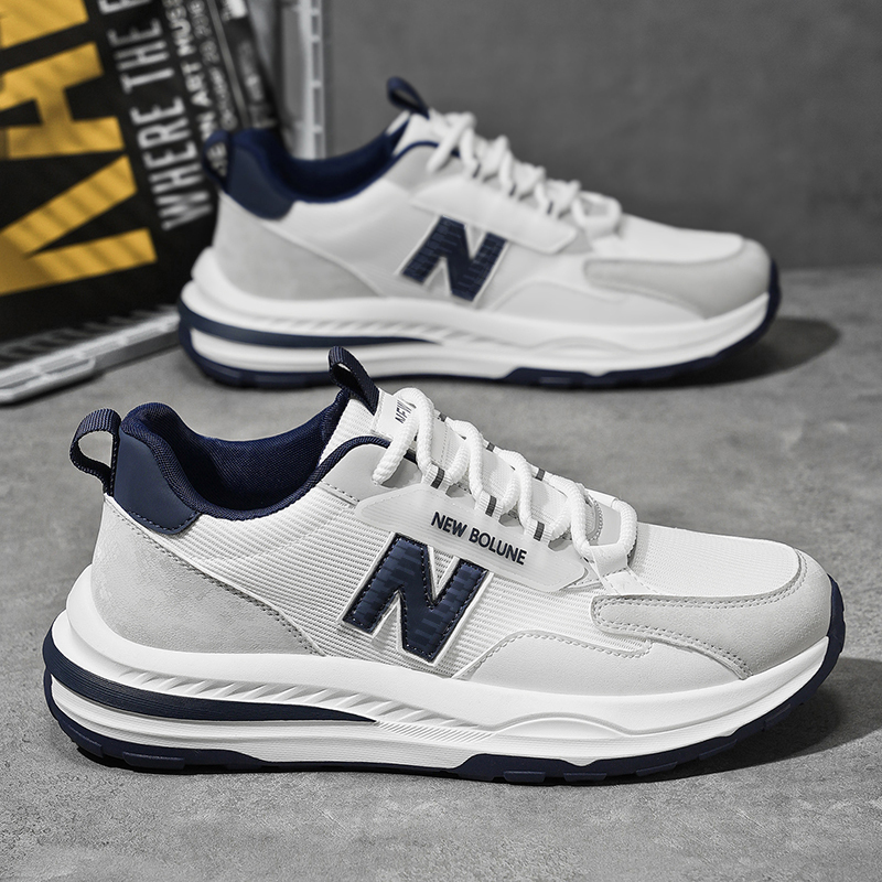 Breathable Men's Shoes, Summer Mesh 2026 New Model, This Year's Popular Hot Style, Deodorant, White, Lightweight, Soft-Soled Sports Shoes Breathable Men's Shoes, Summer Mesh 2026 New Model, This Year's Popular Hot Style, Deodorant, White, Lightweight, Soft-Soled Sports Shoes
