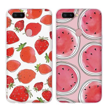 oppor11s手机壳r9s软硅胶套r15梦镜版夏天西瓜