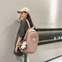 School bag female high school student backpack ins new Harajuku ulzzang Korean version wild 2021 new backpack men