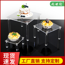  Acrylic boutique stationery store display rack Household display hand office boy animation car toy display rack can be customized