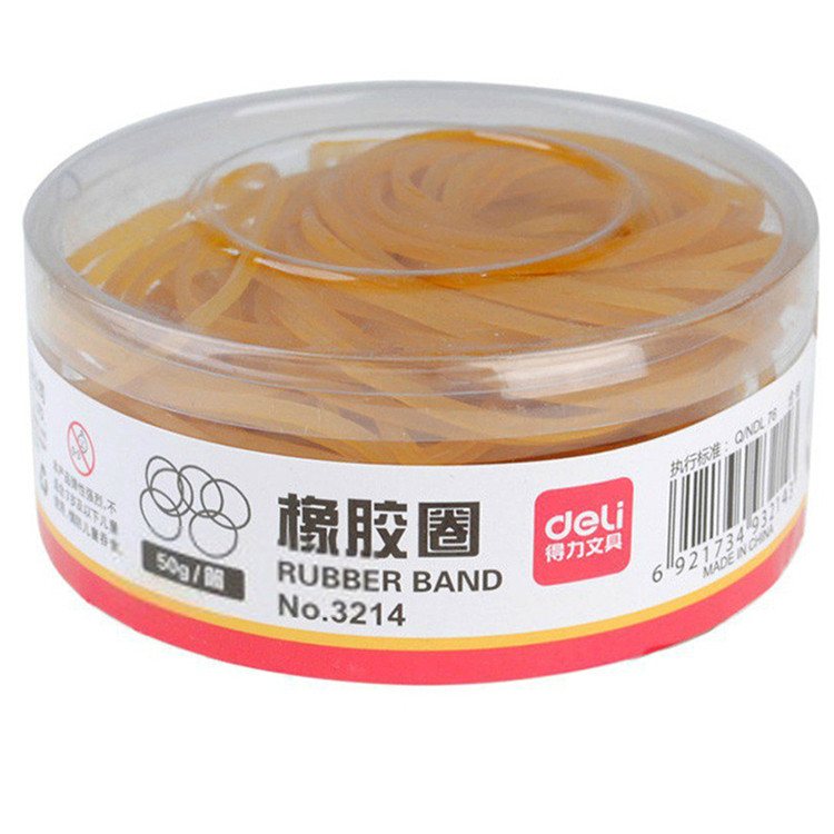 Able (deli) 3214 rubber ring latex ring leather gluten 50g cylinder gross weight 0 05kg