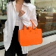 Толстая апельсиновая обнаженная сумка (30 * 20 * 18) большое специальное предложение