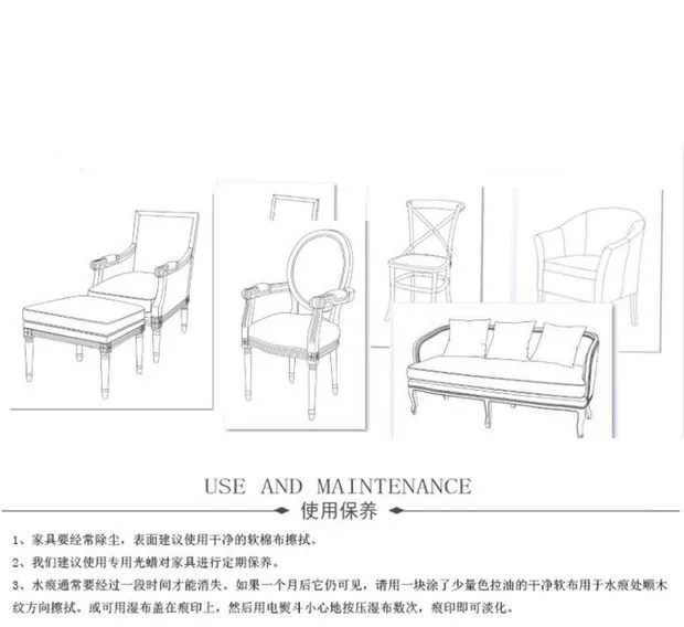 Bàn ghế ăn gỗ đồng quê mỹ kết hợp bàn ăn hình bầu dục đơn giản hiện đại Bàn ăn nhà hàng tân cổ điển - Bàn