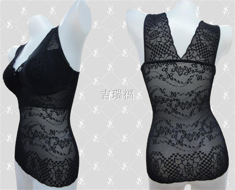 Đích thực Shannon 8426 bụng sexy với ngực pad vest miễn phí mặc áo ngực nữ không có vòng thép siêu mỏng cơ thể hình thành cơ thể