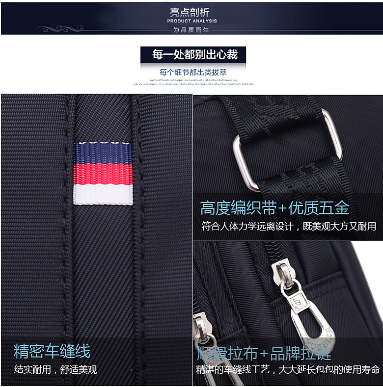Túi ngực nam túi đeo vai Messenger túi nam phiên bản Hàn Quốc của quần áo thể thao vải Oxford giản dị túi ngực nam ba lô thủy triều túi lyn