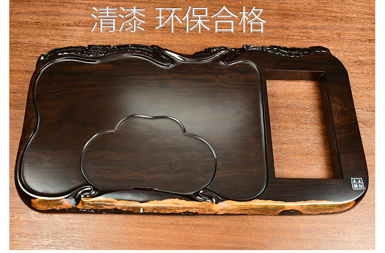 The beginning day, ebony wood tea tray was four one tea stove of a complete set of automatic violet arenaceous kung fu tea tea tea set