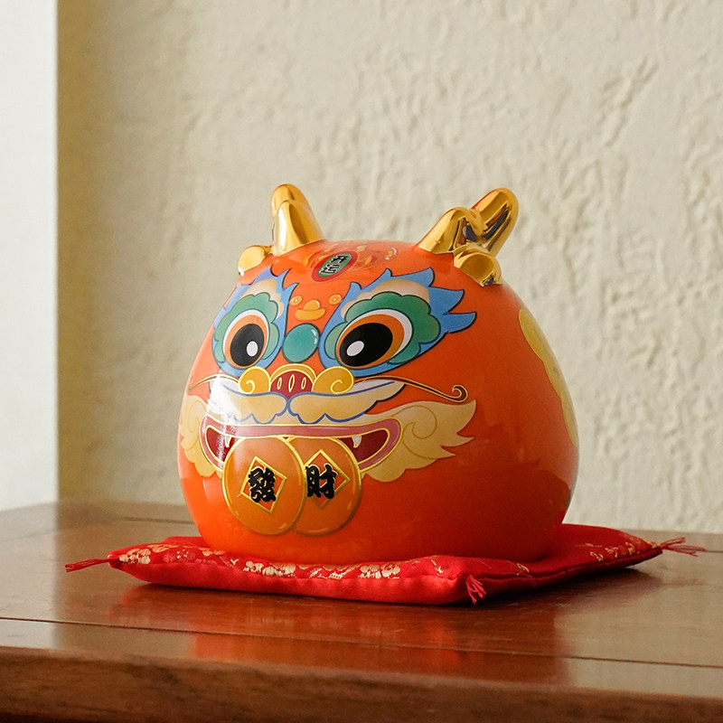 New Year's gift Gift Porcelain Deposit Pot Birthday Present Birthday Present Year Gifts Zodiac Zodiac Zodiac Commemorative Auspicious Gift Box-Taobao