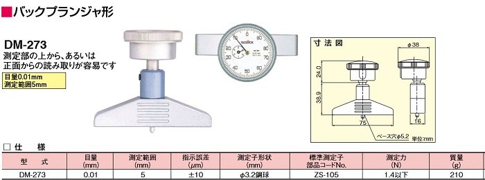 Japan's TECLCK to have a musical depth meter DM-273