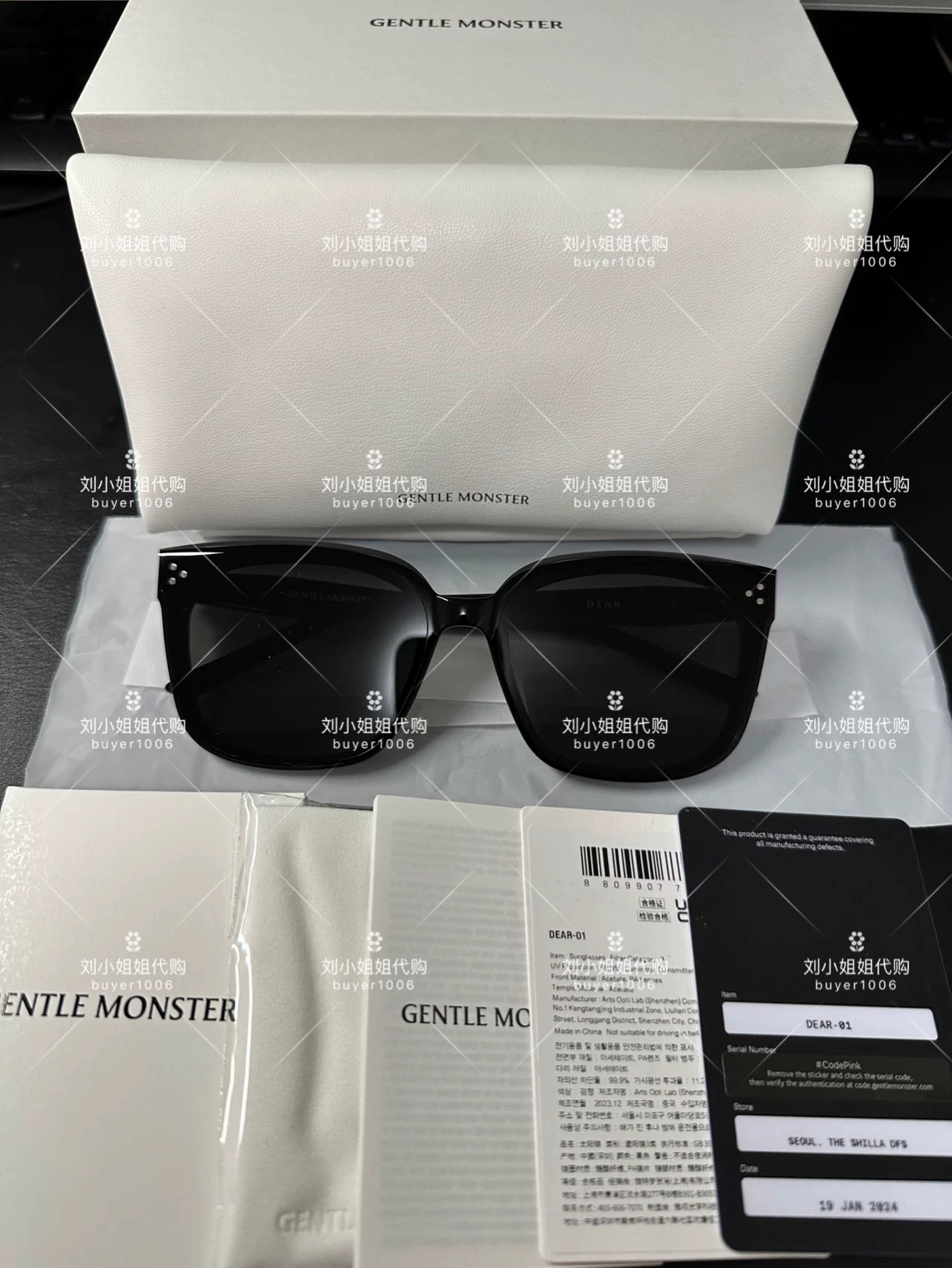 DEAR 2024 новые GM Gentle Monster солнцезащитные очки