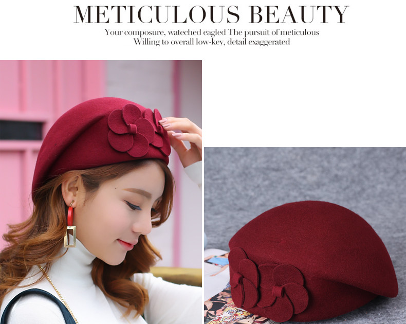 Chapeau pour femme      en Melange de laine - Ref 3233050 Image 19