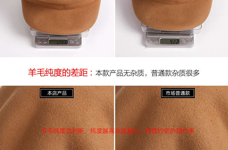 Chapeau pour femme      en Melange de laine - Ref 3233209 Image 12