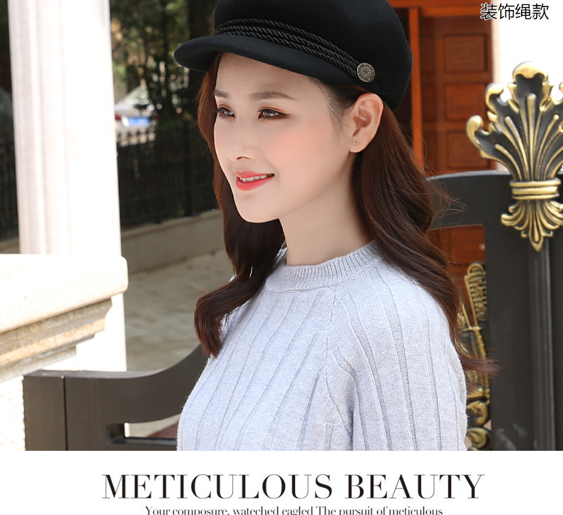 Chapeau pour femme      en Melange de laine - Ref 3234259 Image 15