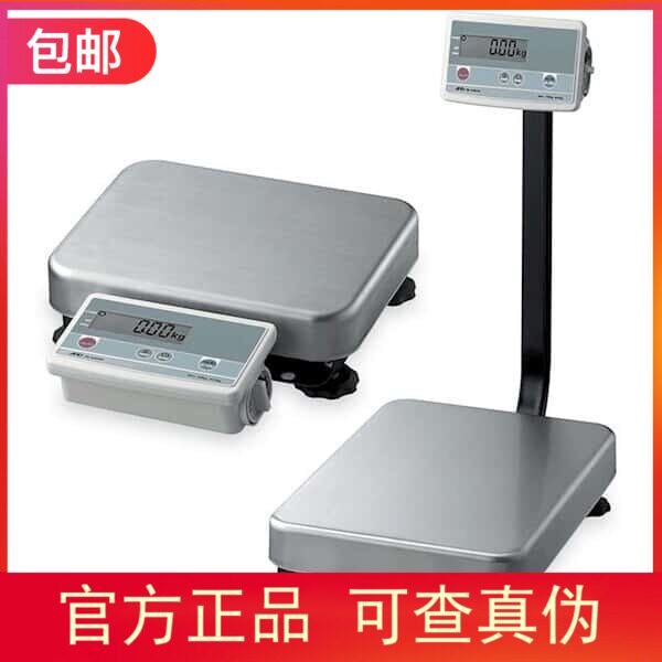 授权代理A&amp;D Weighing FG-K系列工业秤，不锈钢平台，快速响应