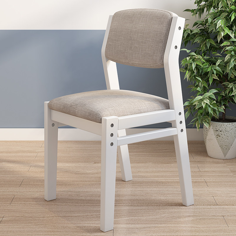 Solid wood lift chair for primary and middle school students adjustable class table and chairs with backrest stool study office chair home computer chair