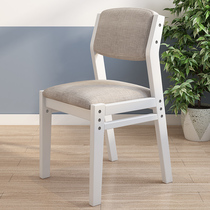 Solid wood lift chair for primary and middle school students adjustable table and chairs with backrest stool study and writing chair home computer chair