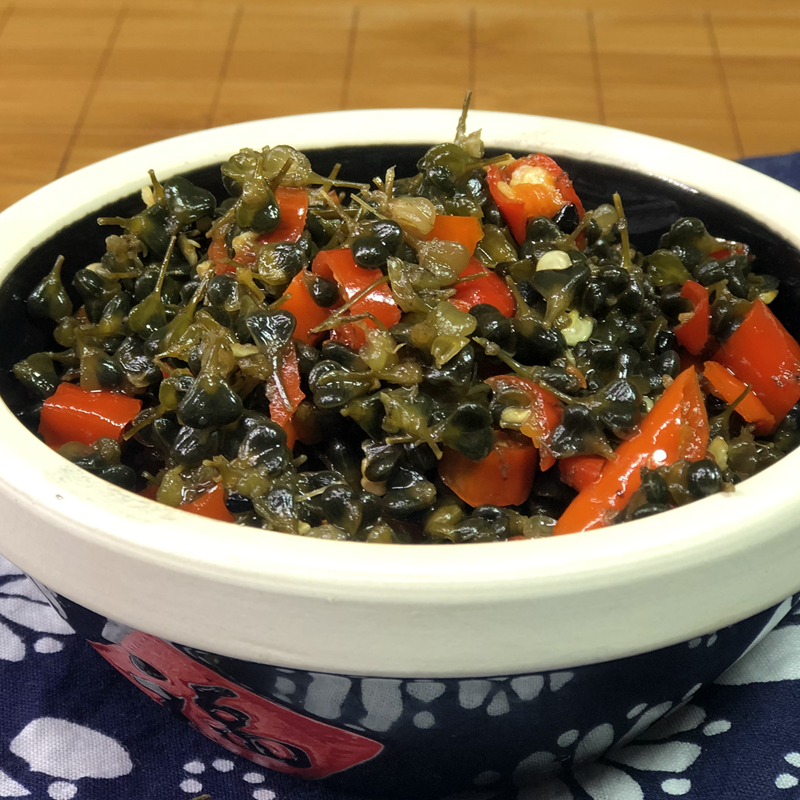 Affordable fit 1000g Qujing leeks Flowers Millet Spicy Dried Bacteria Leeks Flowers to Mix Noodles Cook Rice-Line Packaging