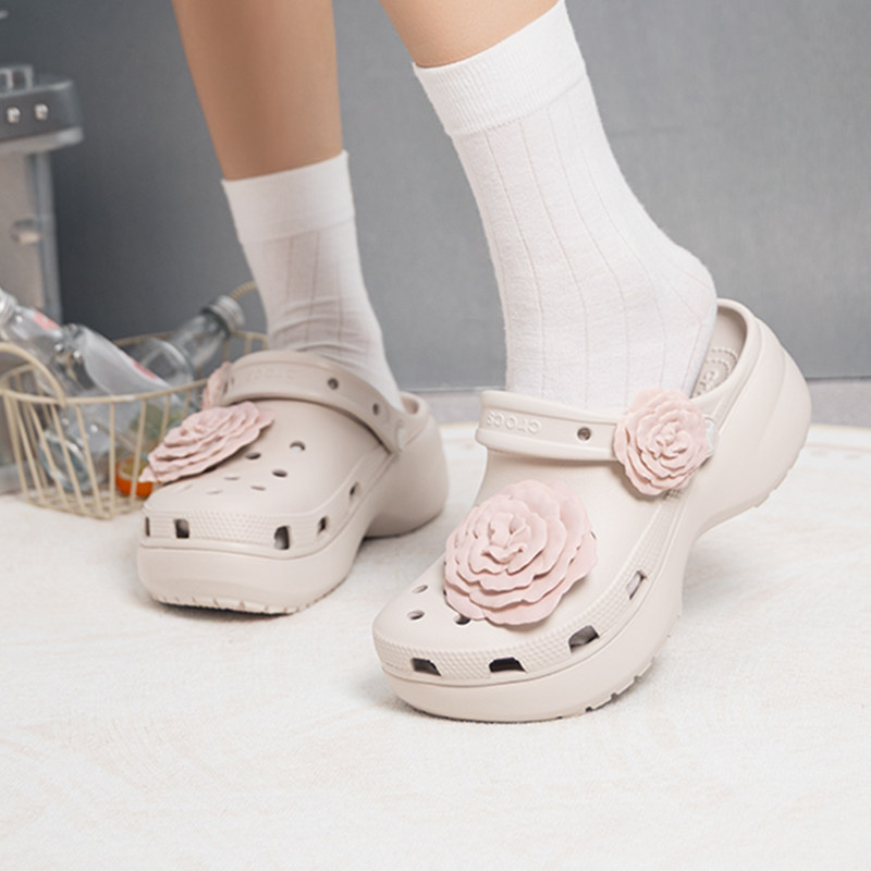 Crocs Cloud Rose Clogs Women's 26 Summer Beach Sandals 214026/214027/214028