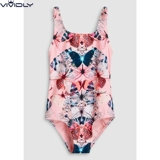 Next, детский розовый купальник, подходит для подростков, 5-11 лет