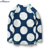 Детский пляжный быстросохнущий купальник, лонгслив, защита от солнца, 2-3 лет