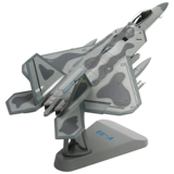 1:72 модель Terbo F22 из сплава F-22 Raptor, модель самолета-невидимки, модель истребителя, имитационная модель самолета, готовый продукт