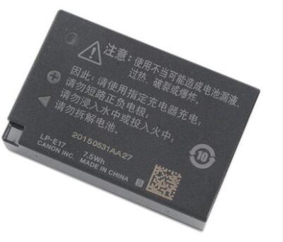 Canon LP-E17 Battery EOS 750D 760D 800D 77D M3 M5 M6 Micro SLR Camera Camera e17