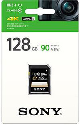 Sony SF-G1UY3 High Speed SD Card 128G SDXC Camera SLR Memory Card