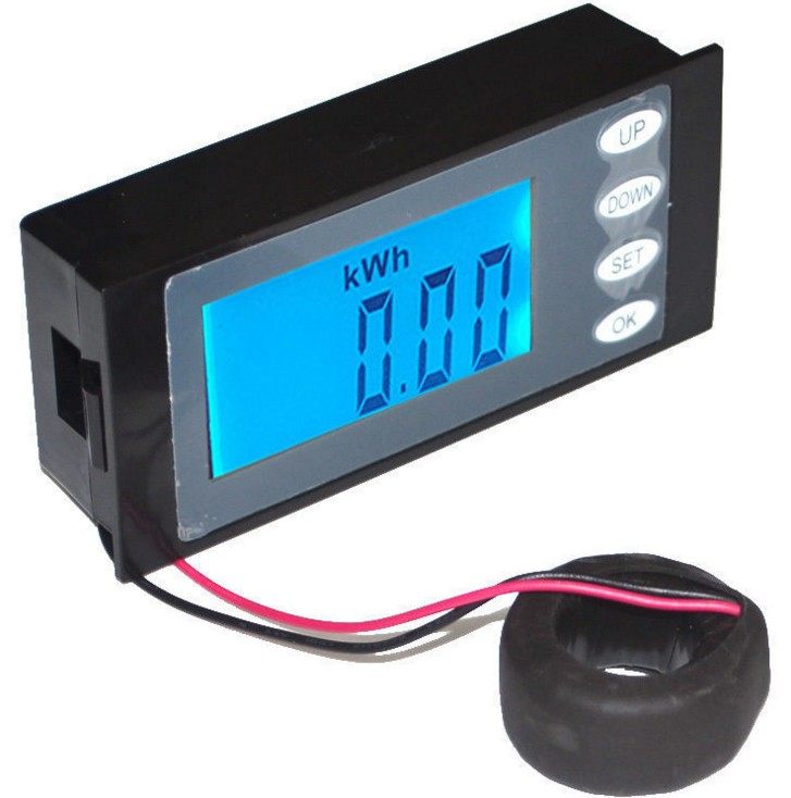 PZEM-006 AC80-260V 100A Electric energy metering power monitor voltage current power table-Taobao