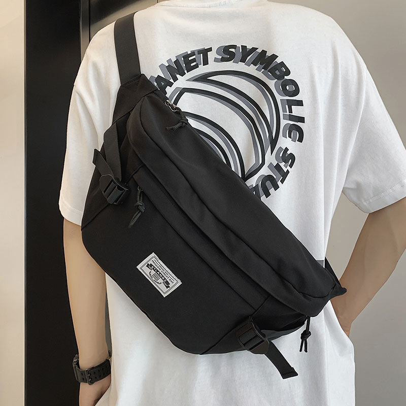 Skew Satchel Men Tide Card Sports Skew-Shoulder Bag Large Capacity Single Shoulder Bag Women's Purse Water Dumper Bag College Students' School Bag Bag