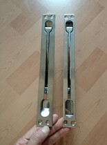 Anti-theft door implicit latch central control latch gate sub-mother door hidden lock stainless steel door gate world bolt lock