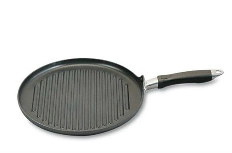Easy Kitchen GP-30 Five Valley Non Stick Pickpocketing Steak With No Stick Frying Pan Round Textured Round No Stick Pan With Pit Frying Pan