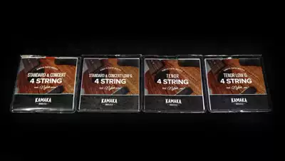 (Kamaka Strings) Ukulele Ukulele black nylon string regular Low G